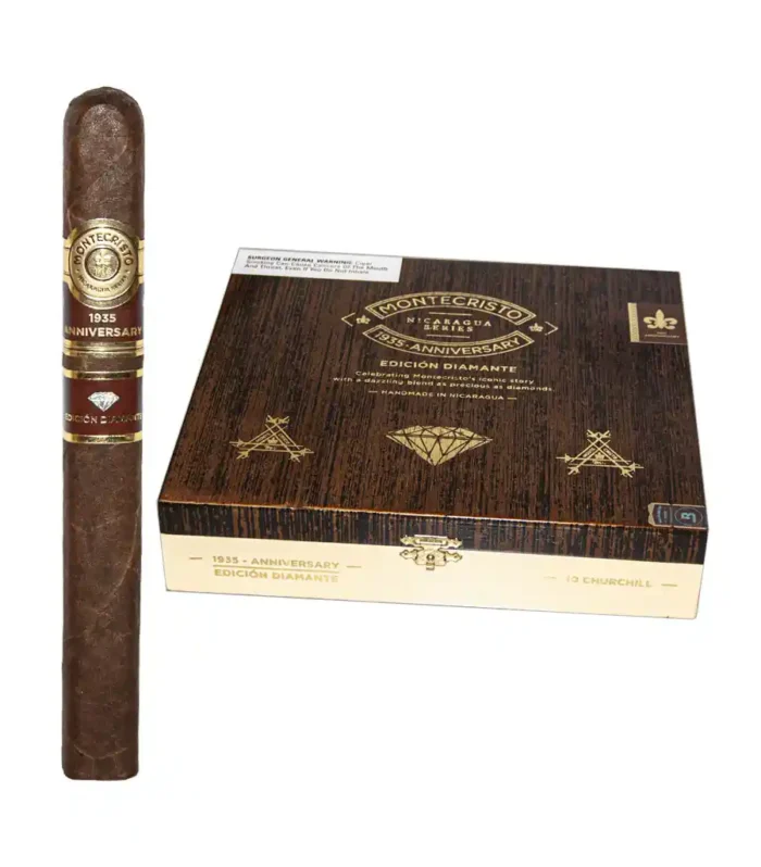 Montecristo 1935 Anniversary Edición Diamante Churchill