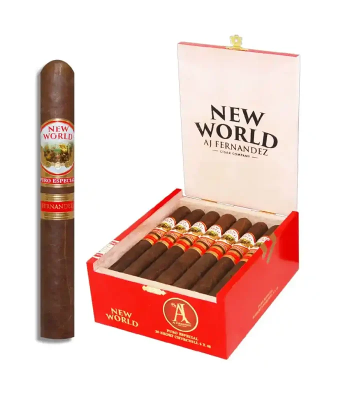AJ Fernandez New World Puro Especial Short Churchill