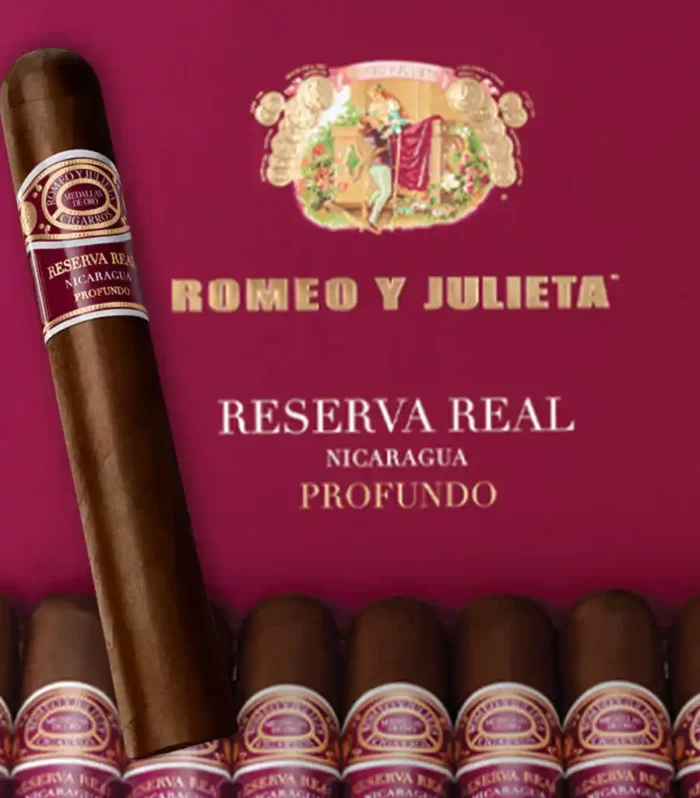 The Profundo’s Nicaraguan Oscuro wrapper was developed through a meticulous fermentation process to unlock depth, aroma, and balance. A medium-to-full–bodied profile delivering layered notes of dark chocolate, espresso, earth, pepper, and subtle molasses sweetness, finished with the signature creaminess of Reserva Real.